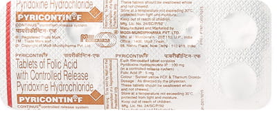 Pyricontin F Strip Of 10 Tablets