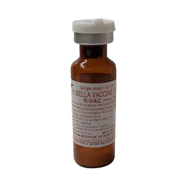 R Vac Dry Vial Of 0.5ml Powder For Vaccine