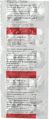 Rabez 20mg Strip Of 10 Tablets