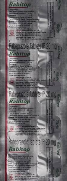 Rabitop 20mg Strip Of 10 Tablets