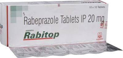 Rabitop 20mg Strip Of 10 Tablets