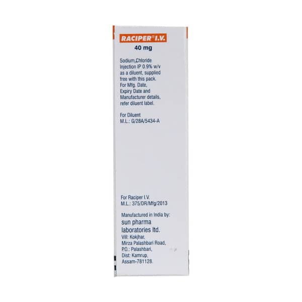 Raciper 40mg Dry Vial Of 1 Powder For Injection