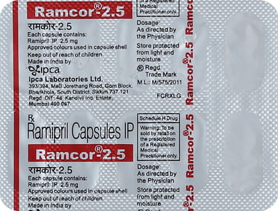 Ramcor 2.5mg Strip Of 10 Capsules
