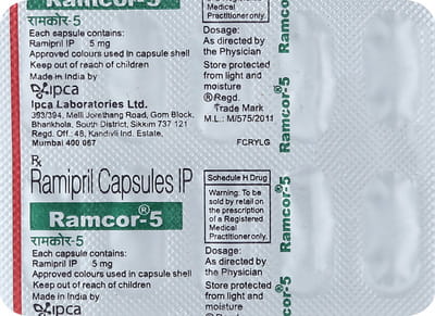 Ramcor 5mg Strip Of 10 Capsules
