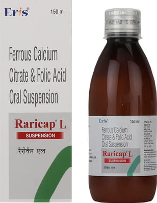 Raricap L Bottle Of 150ml Suspension