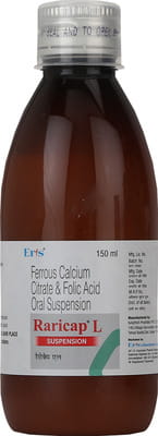 Raricap L Bottle Of 150ml Suspension
