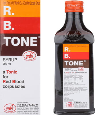 R B Tone Bottle Of 200ml Syrup