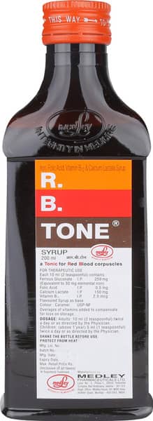 R B Tone Syrup