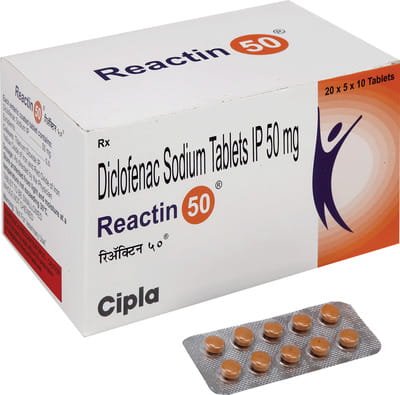 Reactin 50mg Strip Of 10 Tablets