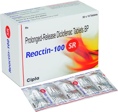 Reactin Sr 100mg Strip Of 10 Tablets