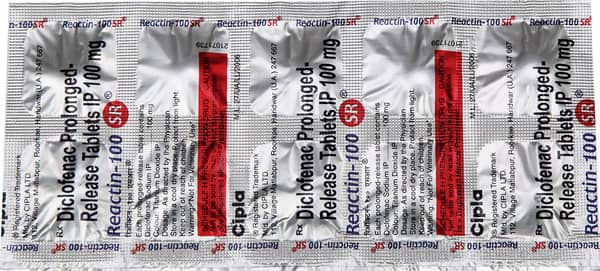 Reactin Sr 100mg Strip Of 10 Tablets