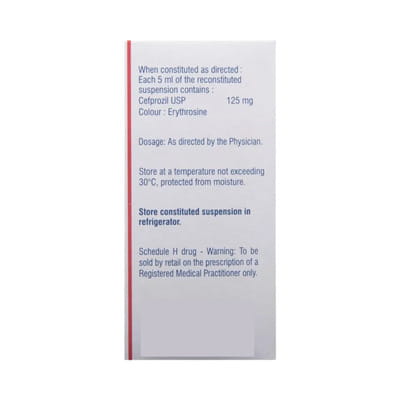 Refzil O 125mg Bottle Of 30ml Suspension