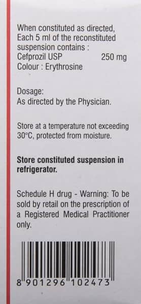 Refzil O 250mg Suspension 30ml