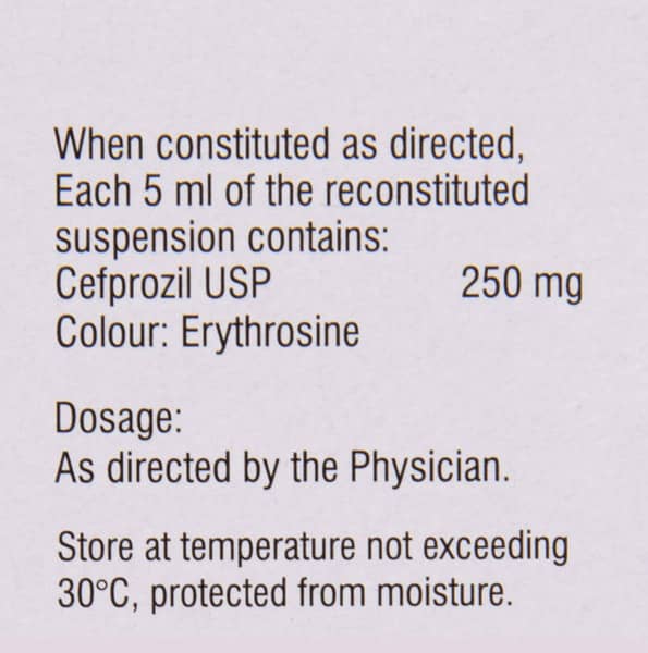 Refzil O 250mg Suspension 30ml