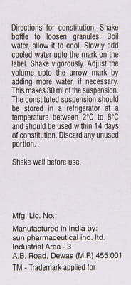 Refzil O 250mg Suspension 30ml