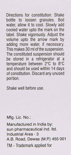 Refzil O 250mg Suspension 30ml