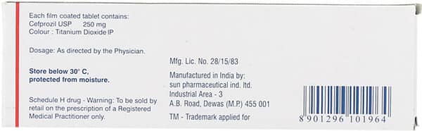 Refzil O 250mg Strip Of 10 Tablets