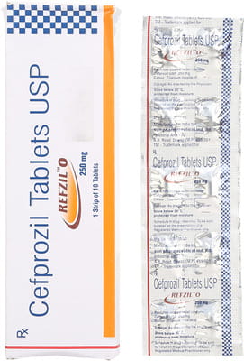 Refzil O 250mg Strip Of 10 Tablets