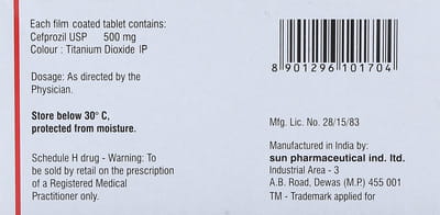 Refzil O 500mg Strip Of 6 Tablets