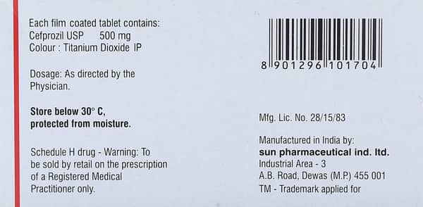 Refzil O 500mg Strip Of 6 Tablets