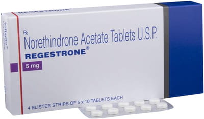 Regestrone 5mg Strip Of 10 Tablets
