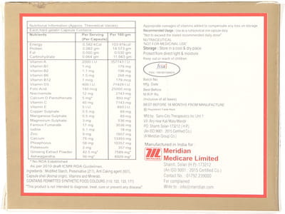 Rejuvit Plus Strip Of 10 Capsules