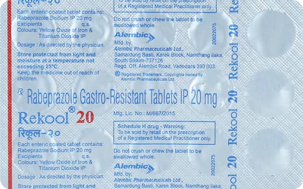 Rekool 20mg Strip Of 15 Tablets