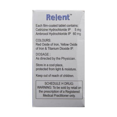 Relent Strip Of 10 Tablets