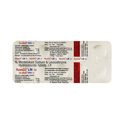 Rem Cc Lm 10mg Strip Of 10 Tablets
