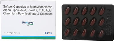 Renerve Strip Of 15 Softgel Capsules