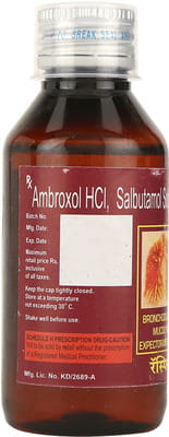 Respira Bottle Of 100ml Expectorant