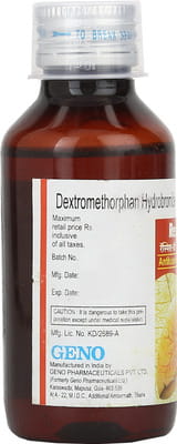 Respira D Bottle Of 100ml Syrup