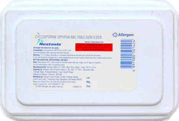 Restasis Ophthalmic Emulsion