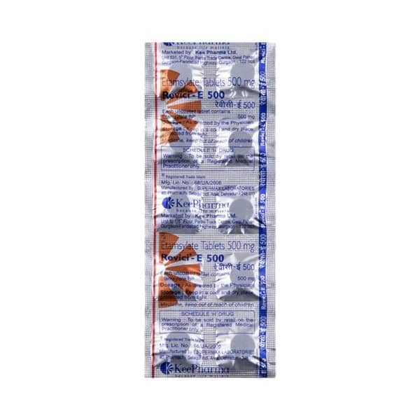 Revici E 500Mg Strip Of 10 Tablets