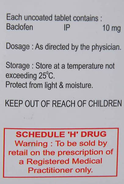 Riclofen 10mg Strip Of 10 Tablets