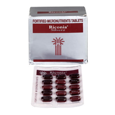 Riconia Silver Lp Strip Of 15 Tablets