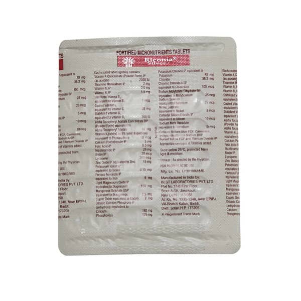 Riconia Silver LP Tablet
