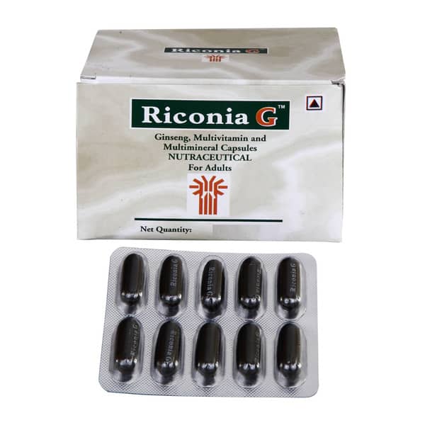 Riconia G Strip Of 10 Softgel Capsules