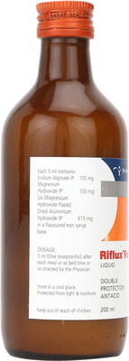 Riflux Forte Bottle Of 200ml Syrup