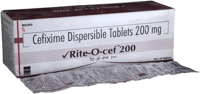 Rite O Cef 200mg Tablet