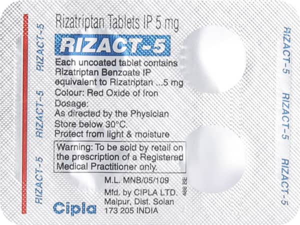 Rizact-5 Tablet