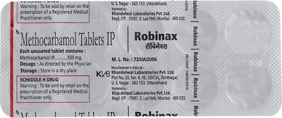 Robinax Strip Of 10 Tablets