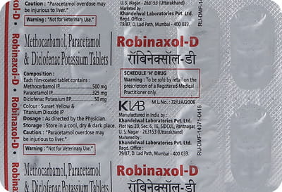 Robinaxol D Strip Of 10 Tablets