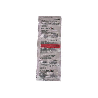 Romilast L 5mg Strip Of 10 Tablets
