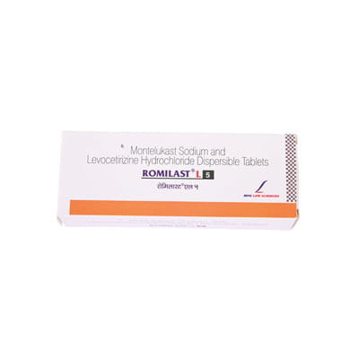 Romilast L 5mg Strip Of 10 Tablets