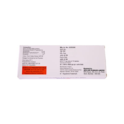 Romilast B 10mg Strip Of 10 Tablets