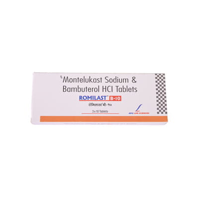 Romilast B 10mg Strip Of 10 Tablets