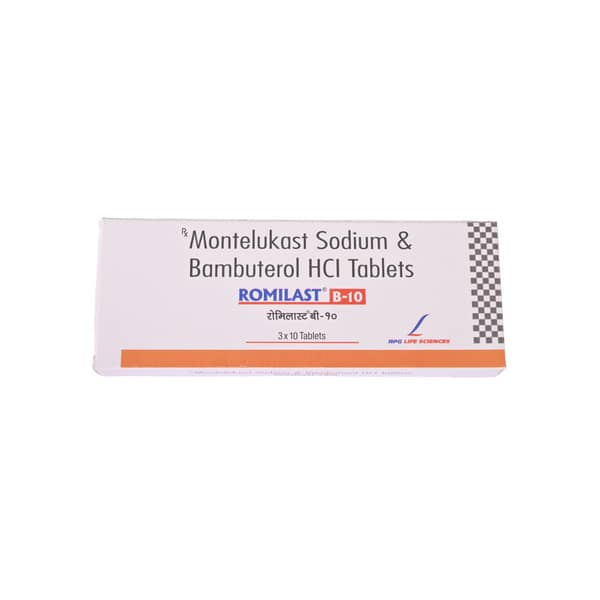Romilast B 10mg Strip Of 10 Tablets
