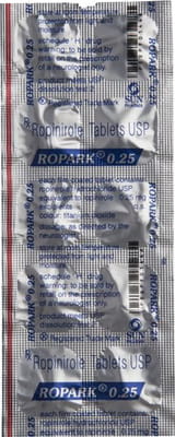 Ropark 0.25mg Strip Of 10 Tablets