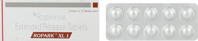 Ropark Xl 1mg Strip Of 10 Tablets
